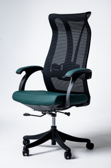 Кресло офисное 819 Black + Green