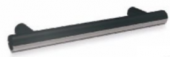 Мебельная ручка  алюминий, 160 мм, цвет  сталь