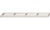 Ручка мебельная (накладная) Н1320 цвет никель мат 263х24 мм