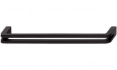 Ручка мебельная (скоба) Н1310 цвет черный мат 202х28 мм
