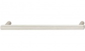 Ручка мебельная (скоба) Н1560 цвет нержавеющая сталь 186х31 мм