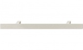 Ручка мебельная (скоба) Н1555 цвет нержавеющая сталь 568х34 мм