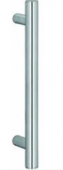 Ручка для стеклянной двери, сталь,  матовая, 25х400 мм