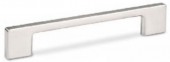 Мебельная ручка  , цинковое литье, 128 мм, цвет хром