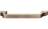 Ручка мебельная (скоба) Н1530 цвет латунь антикварный 148 мм
