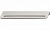 Ручка мебельная (накладная) Н1535 цвет нержавеющая сталь 182х50 мм