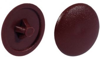 Заглушка для шурупа,  D 12 мм,  коричневая