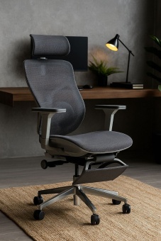 Кресло руководителя 09-1X GREY