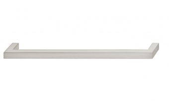 Ручка мебельная (скоба) цинковое литье, нержавеющая сталь 201х28 мм