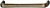 Ручка мебельная (скоба) Н1525 бронзовый матовый 160 мм
