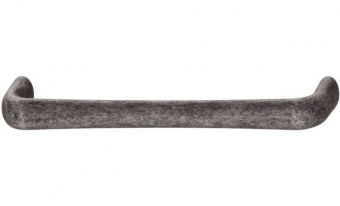 Ручка мебельная (скоба) Н1525 цвет оловянный антикварный 160 мм